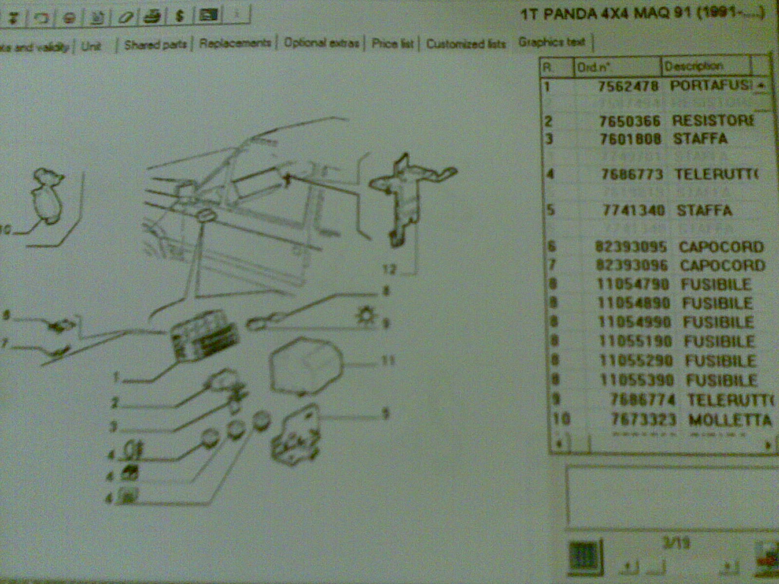Schema Impianto Elettrico Fiat Panda 169